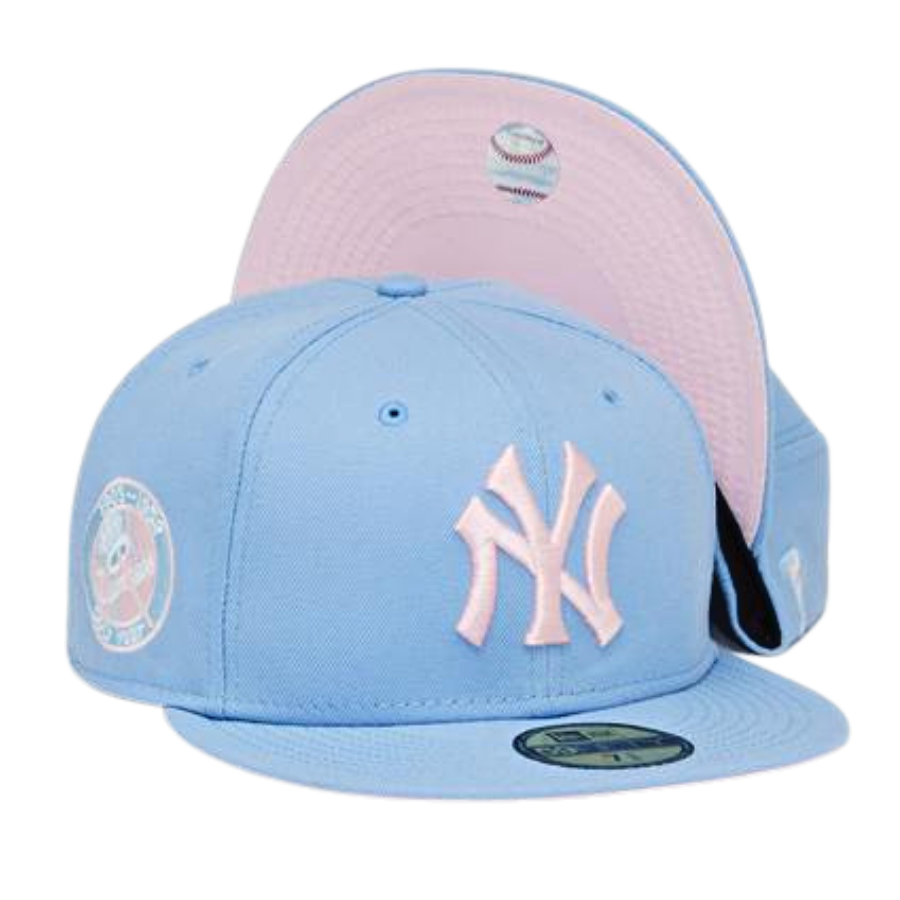 Baby Blue & Pink Fitted Hats  New Era Cotton Candy Fitted Caps