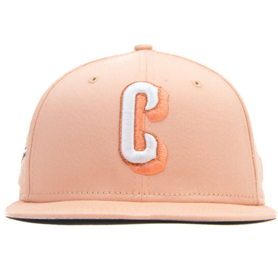 New Era Cincinnati Reds "C" Font Blush 59FIFTY Fitted Hat