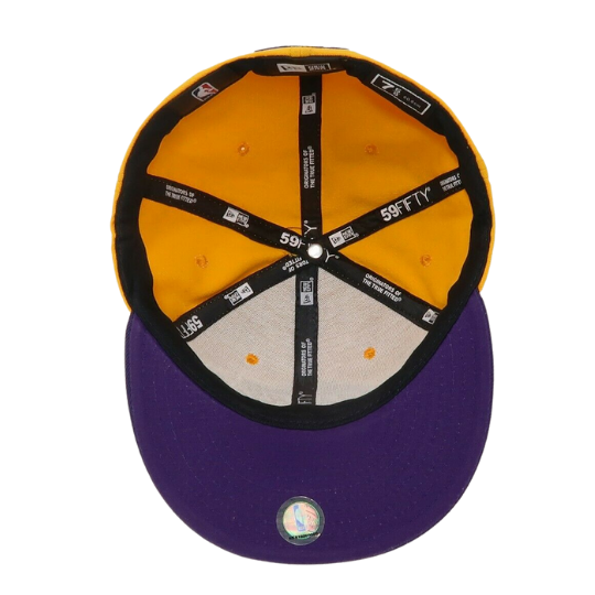 New Era Los Angeles Lakers Kobe Bryant Yellow 24 59FIFTY Fitted Hat