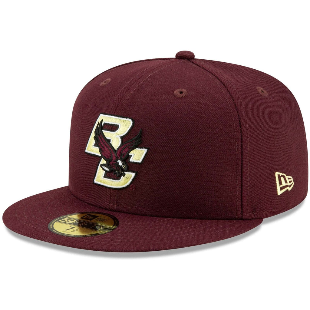 New Era Boston College Eagles Burgundy 59FIFTY Fitted Hat