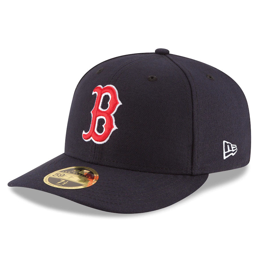 New Era Boston Red Sox Authentic Navy Blue Low Profile 59FIFTY Fitted Hat