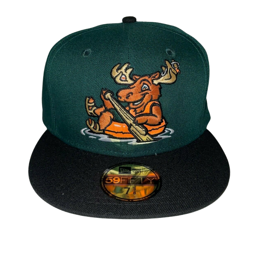 New Era Missoula Paddleheads Dark Green/Brown/Black 59FIFTY Fitted Hat