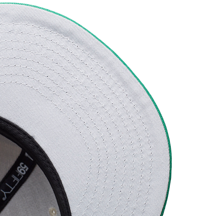 New Era Philadelphia Eagles White/Green Pre-Game 59FIFTY Fitted Hat