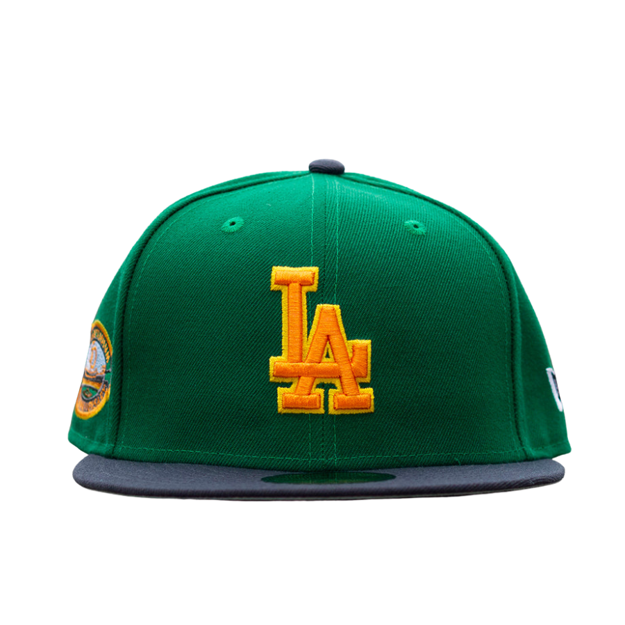 New Era Los Angeles Dodgers Green/Orange 50th Anniversary 59FIFTY Fitted Cap