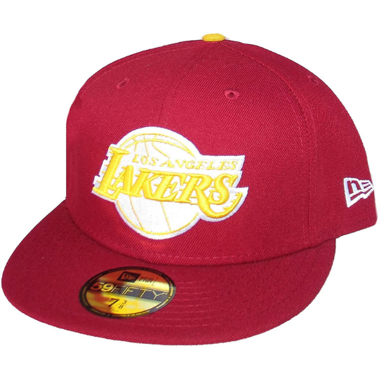 New Era Los Angeles Lakers Cardinal USC Colors 59FIFTY Fitted Hat