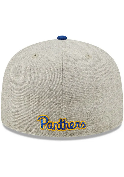 New Era Pitt Panthers Grey Heather Patch 59FIFTY Fitted Hat