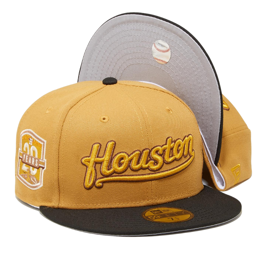 New Era x Eblens Houston Astros Panama Tan 59FIFTY Fitted Hat