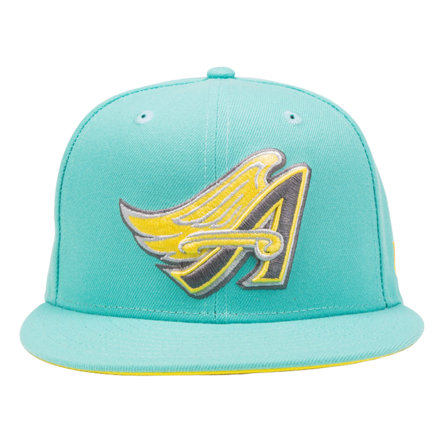 New Era Anaheim Angels 'Mint Volt' 59FIFTY Fitted Hat