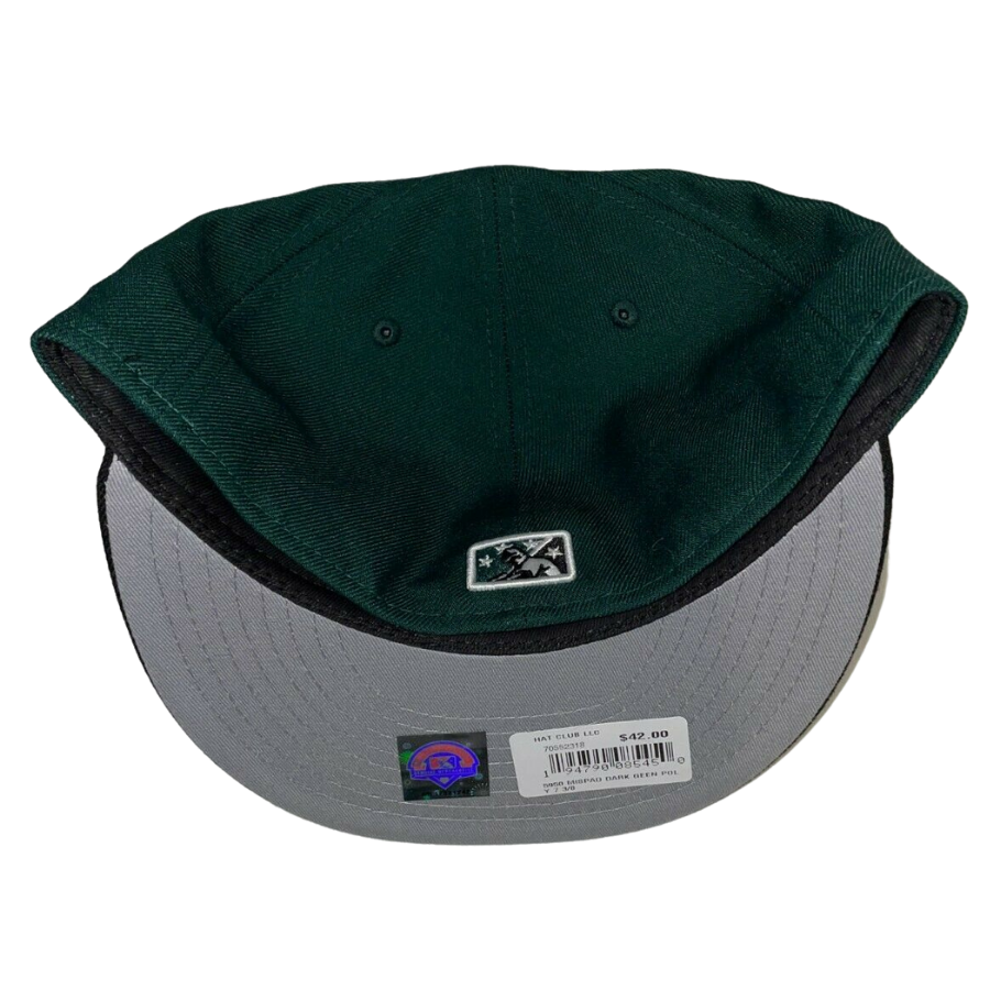 New Era Missoula Paddleheads Dark Green/Brown/Black 59FIFTY Fitted Hat