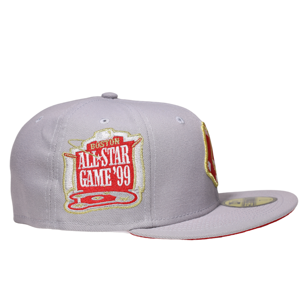 New Era Boston Red Sox 1999 All-Star Game Stone/Red 59FIFTY Fitted Hat