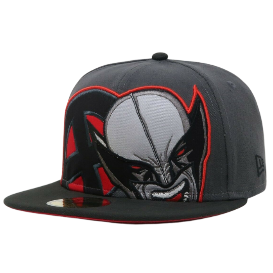 New Era Wolverine X-Men Grey/Black/Red 59FIFTY Fitted Hat