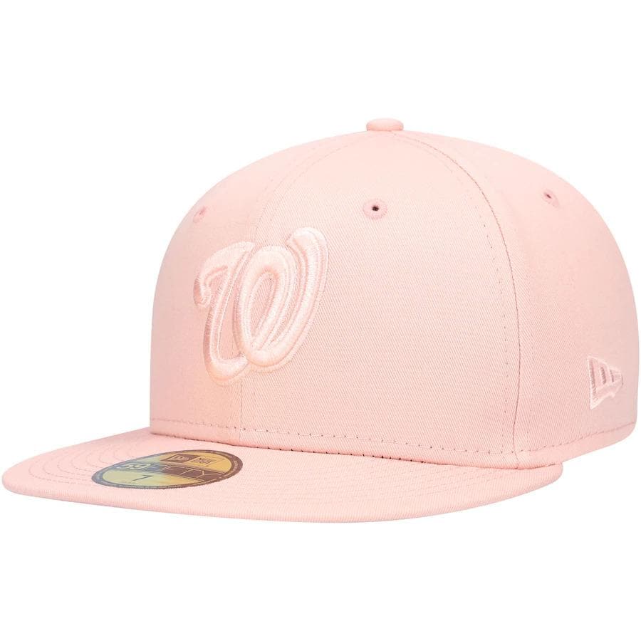 New Era Washington Nationals Pink Tonal Blush Sky 59FIFTY Fitted Hat