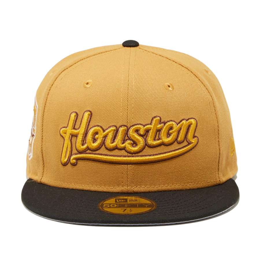 New Era x Eblens Houston Astros Panama Tan 59FIFTY Fitted Hat