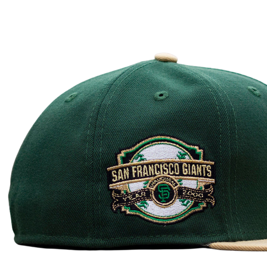 New Era San Francisco Giants Green/Tan 2000 Inaugural Season 59FIFTY Fitted Cap