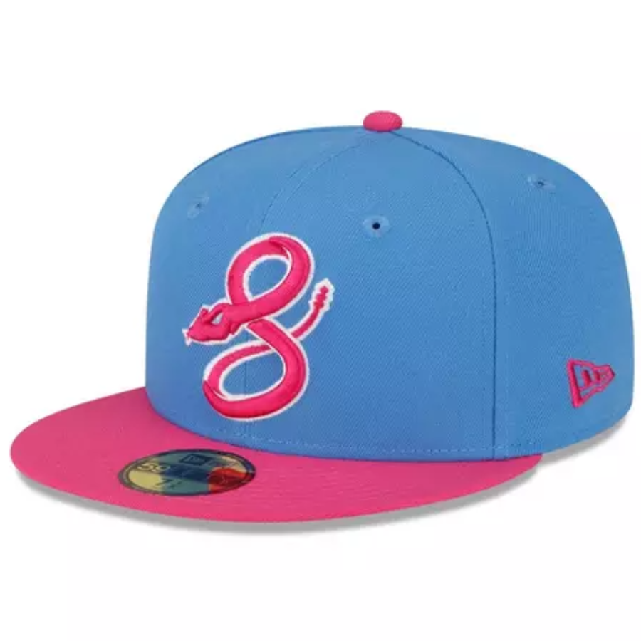 New Era Arizona Diamondbacks Serpientes Baby Blue "Gummy Worm Pack" 59FIFTY Fitted Hat