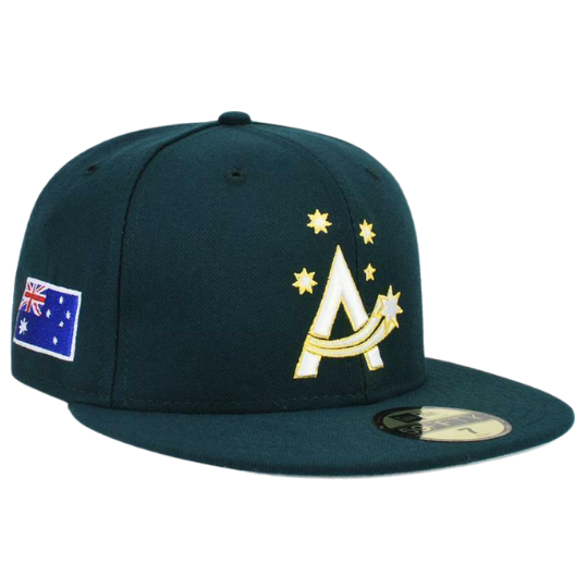 New Era Australia World Baseball Classic Blue-Green 59FIFTY Fitted Hat