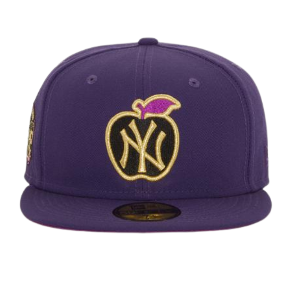 New Era New York Yankees Purple "MLB 3 Strikes" Pack 59FIFTY Fitted Hat