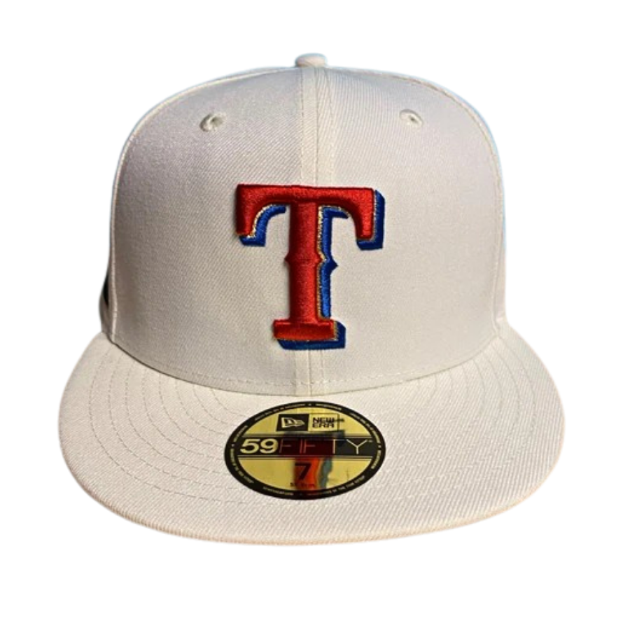 New Era Texas Rangers "Toblerone Swiss White Chocolate" 59FIFTY Fitted Hat