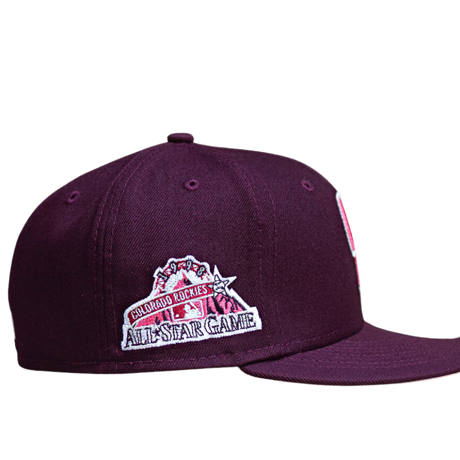New Era Colorado Rockies Maroon 1998 All-Star Game 59FIFTY Fitted Hat