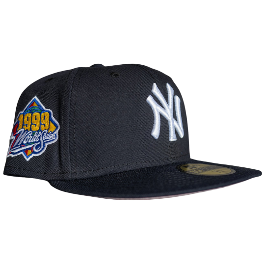 New Era New York Yankees 1999 World Series Pink UV 59FIFTY Fitted Hat