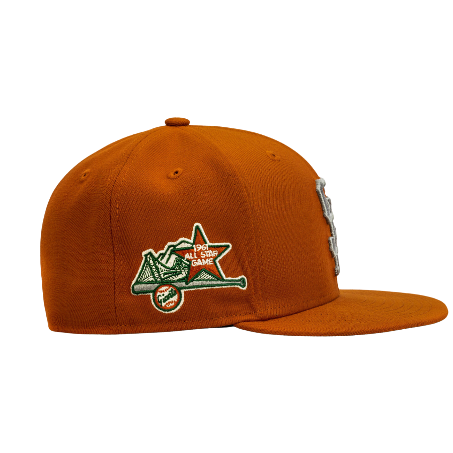 New Era x SP San Francisco Giants Rust Orange 2023 59FIFTY Fitted Hat