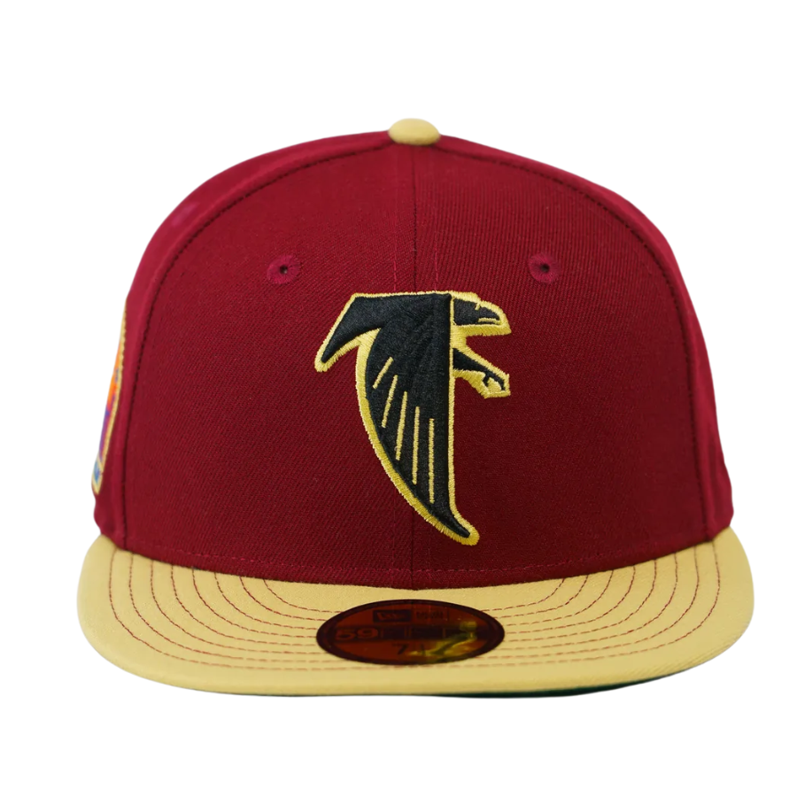 New Era Atlanta Falcons Burgundy 1993 Pro Bowl ‘Prime Time’ 59FIFTY Fitted Hat
