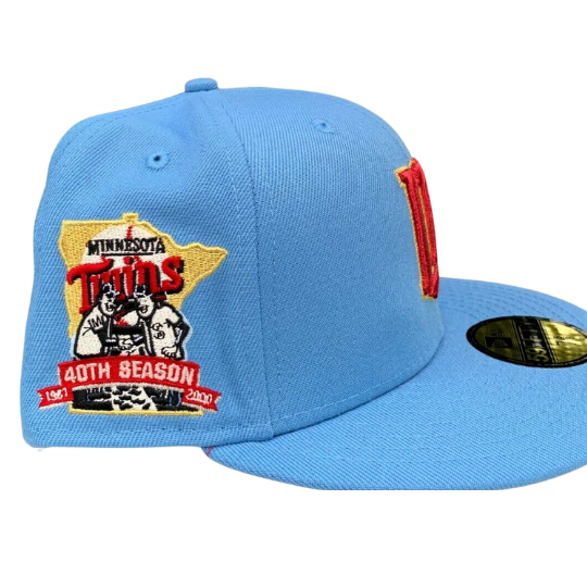 New Era Minnesota Twins Surly Fest Lager 40th Season "Beer Pack" 59FIFTY Fitted Hat