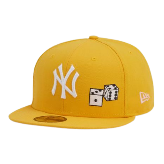New Era New York Yankees Yellow "Dice Pack" 2016 All-Star Game Pink Under Brim 59FIFTY Fitted Hat