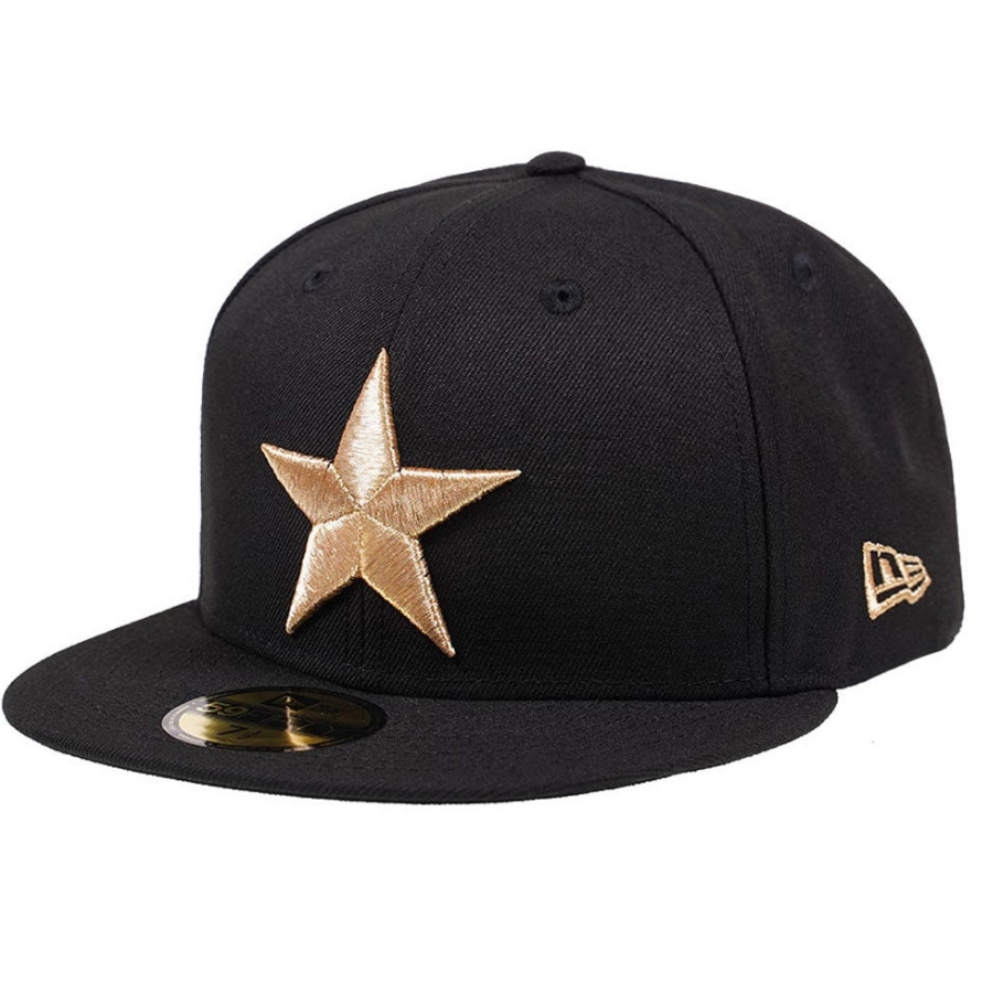 New Era Dallas Cowboys Black/Gold 59FIFTY Fitted Hat
