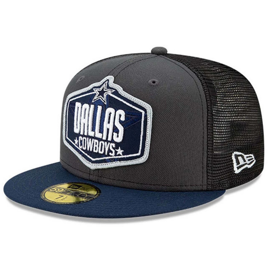 New Era Dallas Cowboys 2021 Draft Mesh Back 59FIFTY Fitted Hat