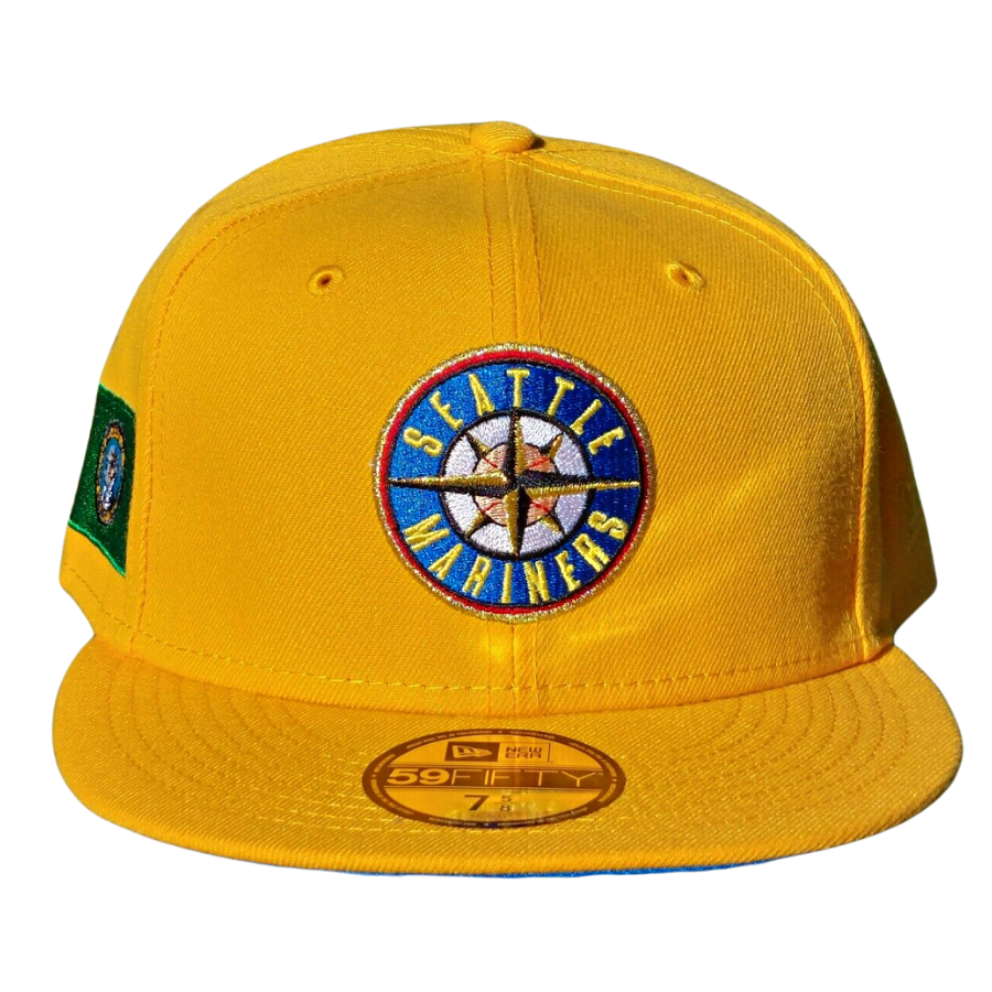 New Era Seattle Mariners Snow White 59FIFTY Fitted Hat