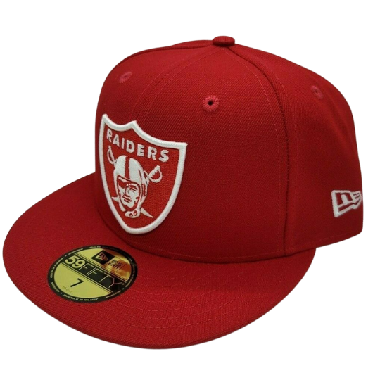 New Era Las Vegas Raiders Red 59FIFTY Fitted Hat