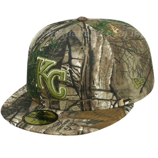New Era Kansas City Royals Realtree Camo 59FIFTY Fitted Hat