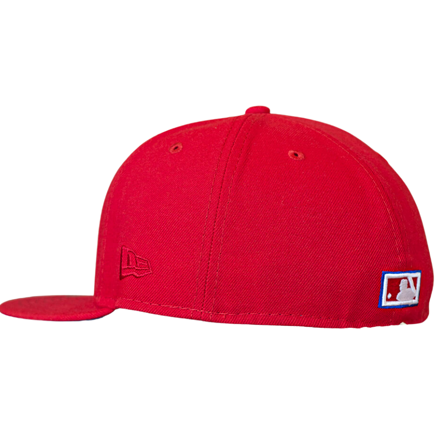 New Era Arizona Diamondbacks Scarlet Red/Blue 1998 Inaugural Season 59FIFTY Fitted Hat