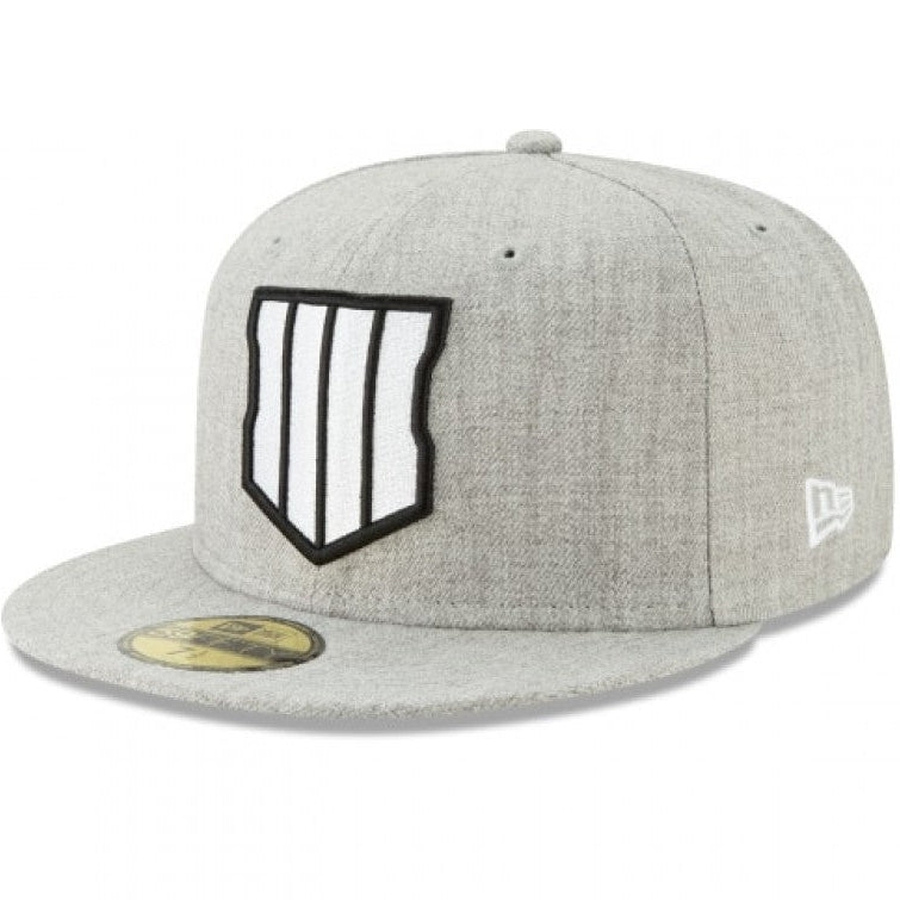 New Era Call of Duty Black Ops 4 Heather Grey 59FIFTY Fitted Hat