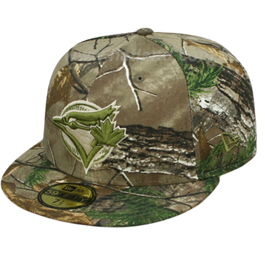 New Era Toronto Blue Jays Realtree Camo 59FIFTY Fitted Hat