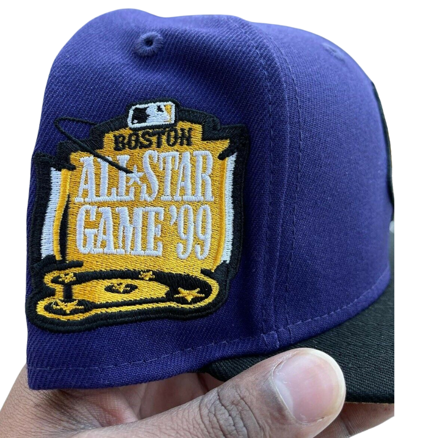 New Era Boston Red Sox '99 All-Star Game Purple/Yellow Lakers Crossover 59FIFTY Fitted Hat