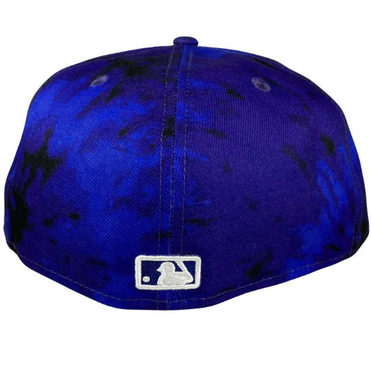 New Era Boston Red Sox Blue Tie Dye Pink Under Brim 59FIFTY Fitted Hat