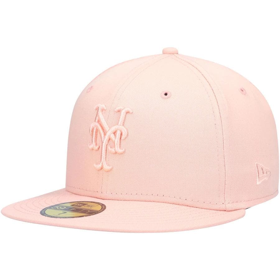 New Era New York Mets Pink Tonal Blush Sky 59FIFTY Fitted Hat
