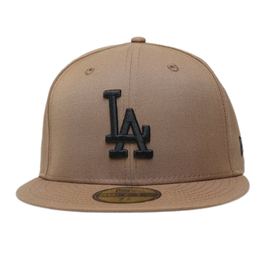 New Era Los Angeles Dodgers Wheat/Black 59FIFTY Fitted Hat