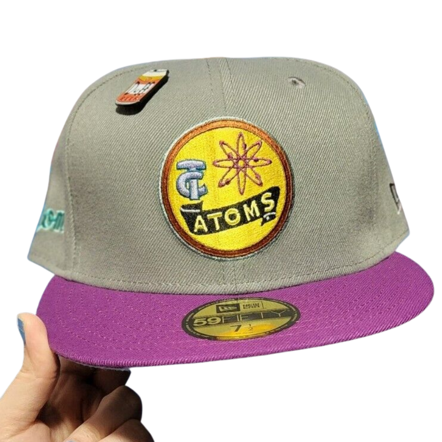New Era Tri-City Atoms "The Simpsons" Inspired 59FIFTY Fitted Hat