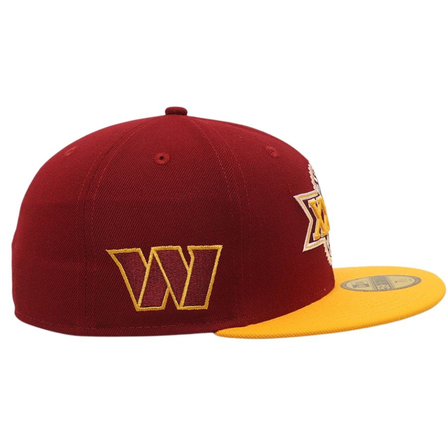 New Era Washington Commanders '1992 Super Bowl' Dark Red 2023 59FIFTY Fitted Hat