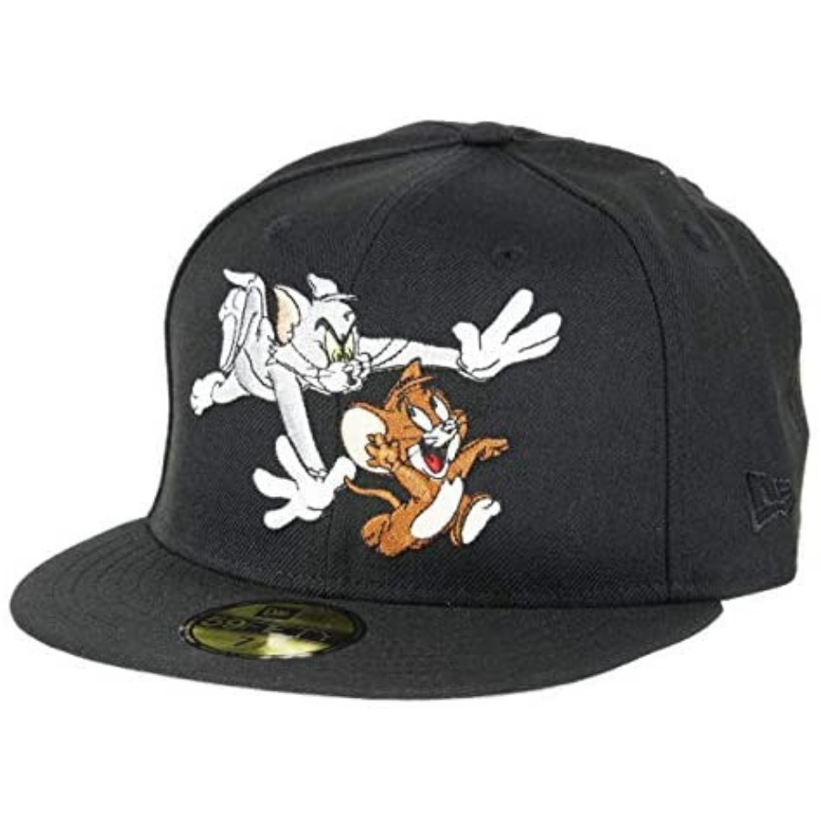 New Era Tom Chase Jerry Black 59FIFTY Fitted Hat