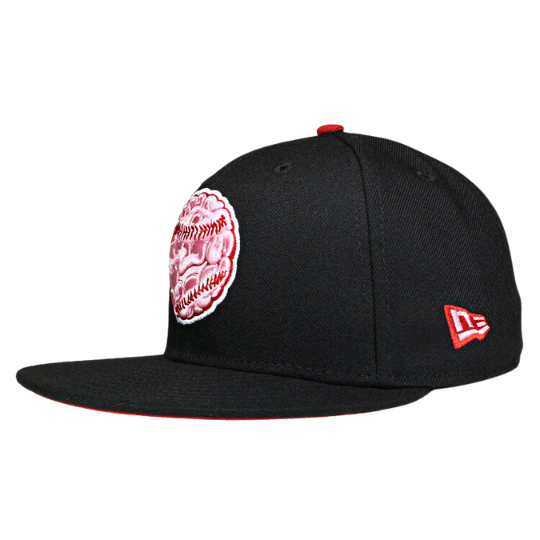 New Era Brain Ball Black & Pink 59FIFTY Fitted Hat