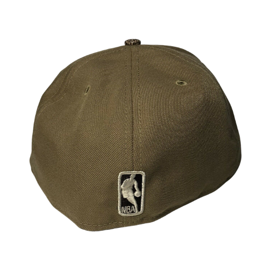 New Era Toronto Raptors Olive Snakeskin 59FIFTY Fitted Hat