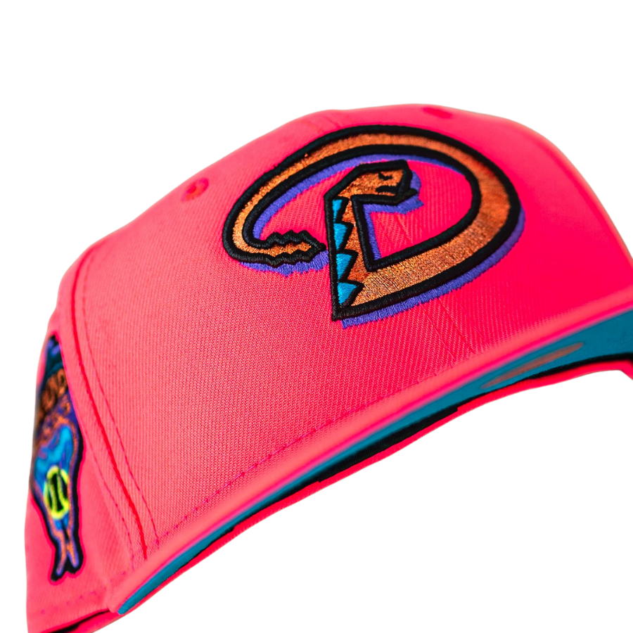 New Era Arizona Diamondbacks Hot Pink 1999 Inaugural Season 59FIFTY Fitted Hat