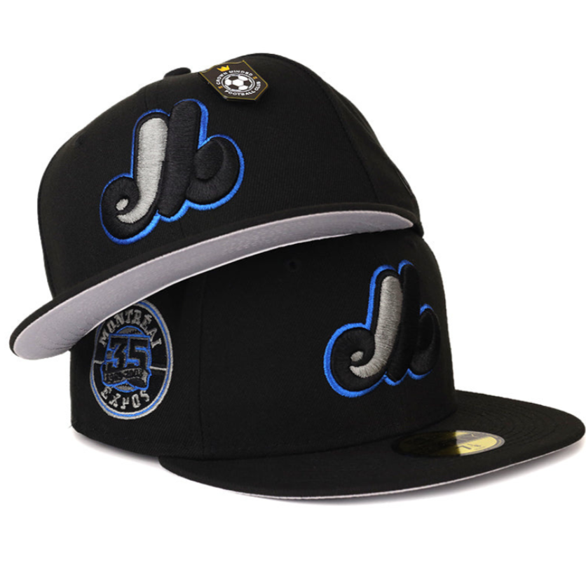 New Era CrownMinded X Hallucinathan Montreal Expos 'Golden Goal' 35th Anniversary 59FIFTY Fitted Hat