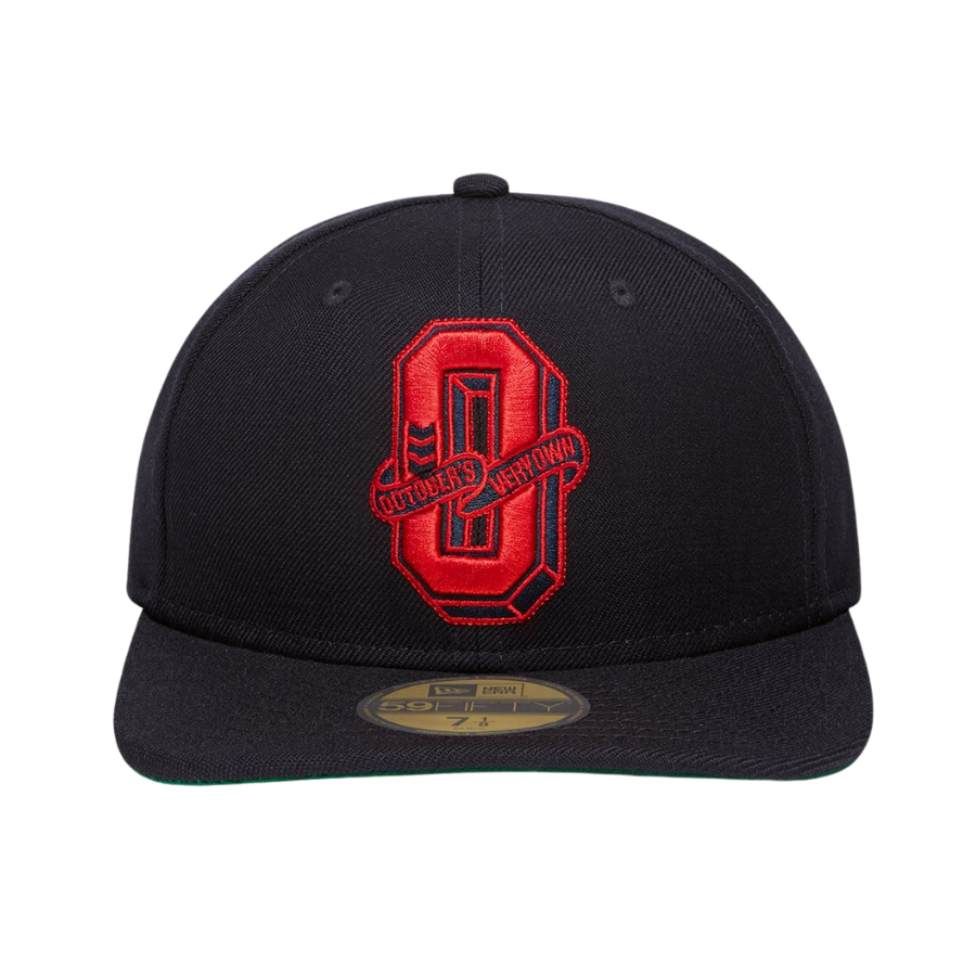New Era x OVO Varsity Logo Navy/Red 59FIFTY Fitted Hat