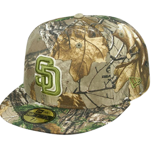 New Era San Diego Padres Realtree Camo 59FIFTY Fitted Hat