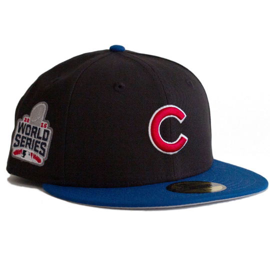 New Era Chicago Cubs 2016 World Series 59FIFTY Fitted Hat